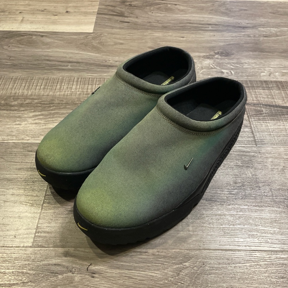 Nike Green Slip-On Loafers